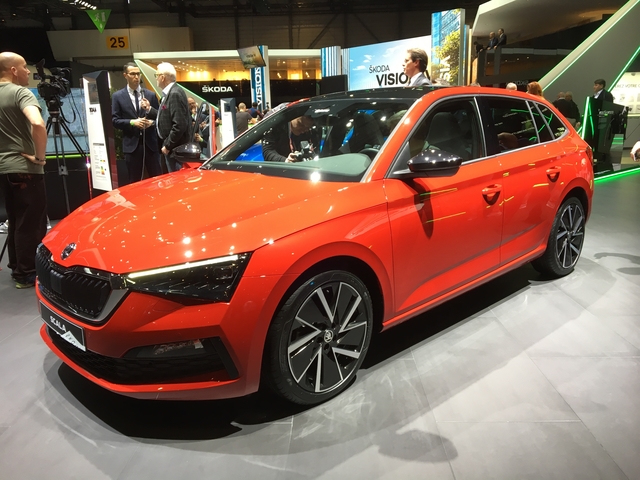 Skoda Scala exterior restyling