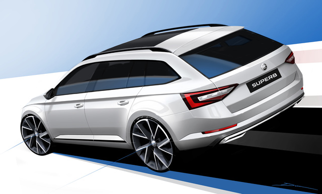 Skoda Superb Combi exterior photo