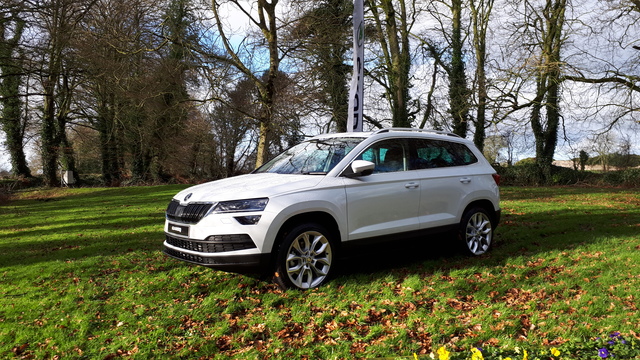 Skoda Karoq Scout interior model