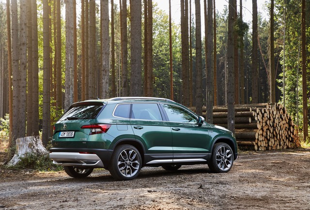 Skoda Karoq Scout modern model