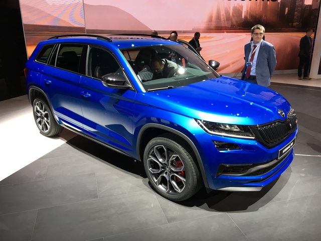 Skoda Kodiaq RS accessories specifications