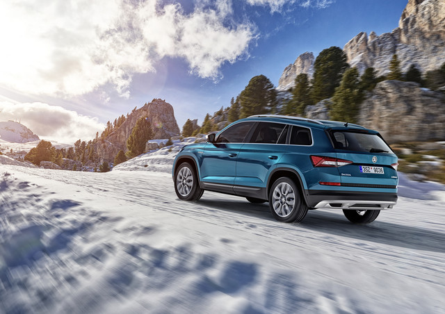 Skoda Kodiaq Scout mod photo Skoda Kodiaq Scout interior big