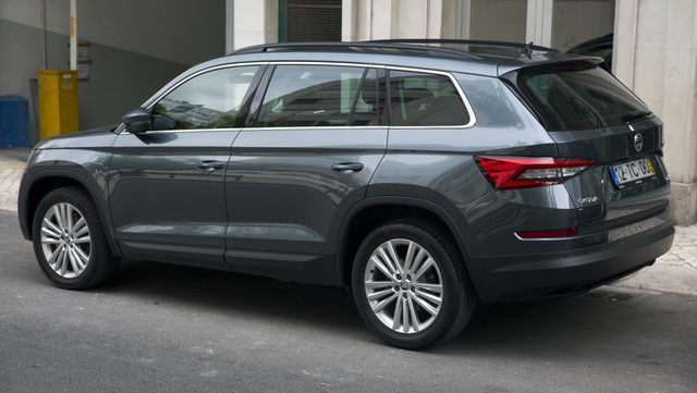 Skoda Kodiaq Scout exterior big Skoda Kodiaq Scout exterior model
