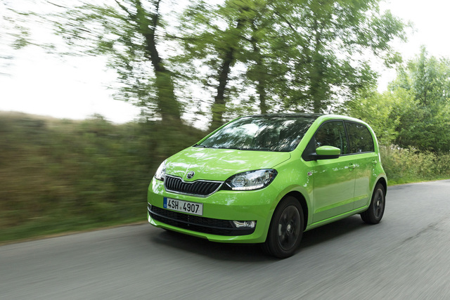 Skoda Citigo 5-door interior model Skoda Citigo 5-door hatchback photo