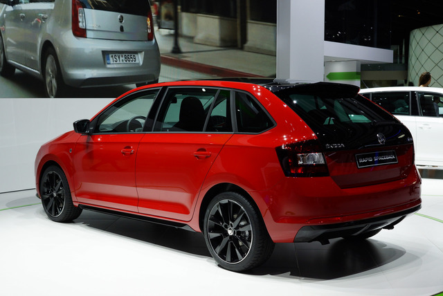 Skoda Spaceback modern restyling