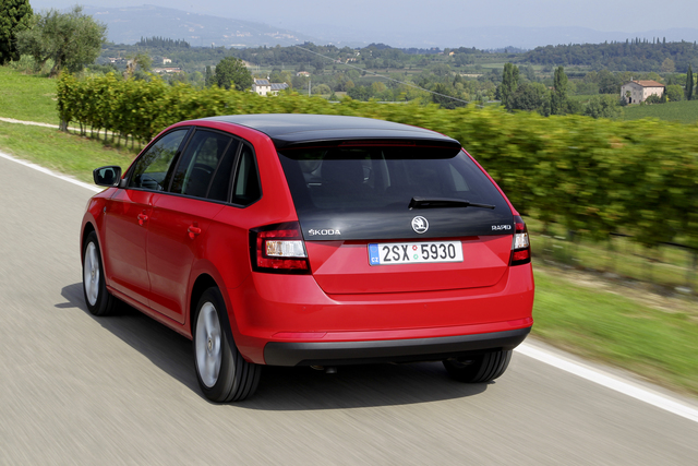 Skoda Spaceback hatchback model