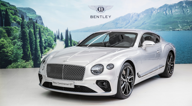 Bentley Continental GT Convertible interior 2018
