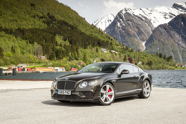 Bentley Continental GT exterior 2015 Bentley Continental GT mod 2017