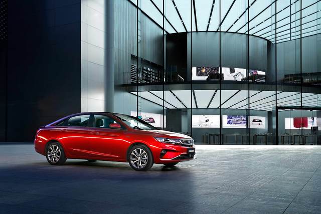 Geely Emgrand GL exterior photo Geely Emgrand GL sedan model