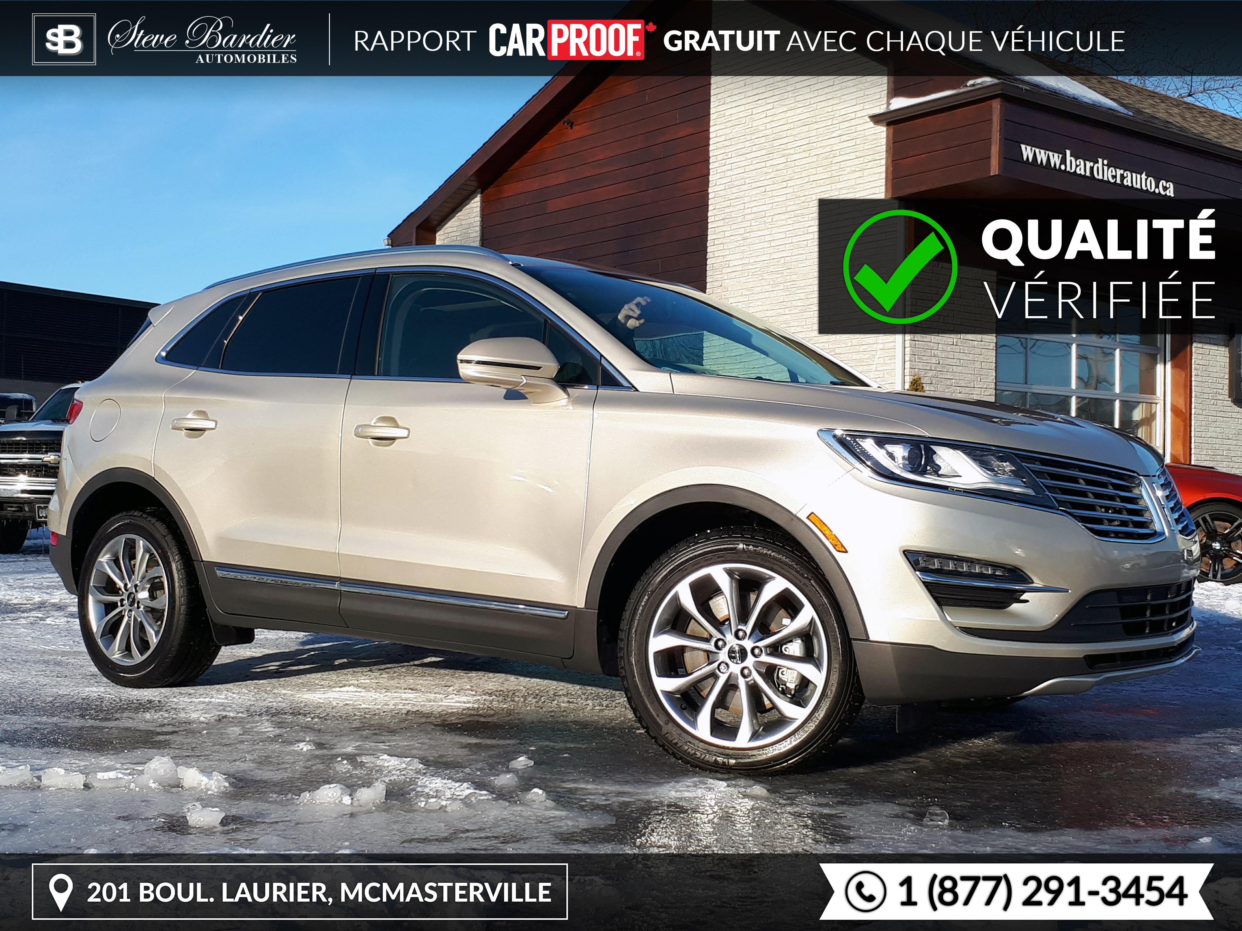 Lincoln MKC exterior specifications