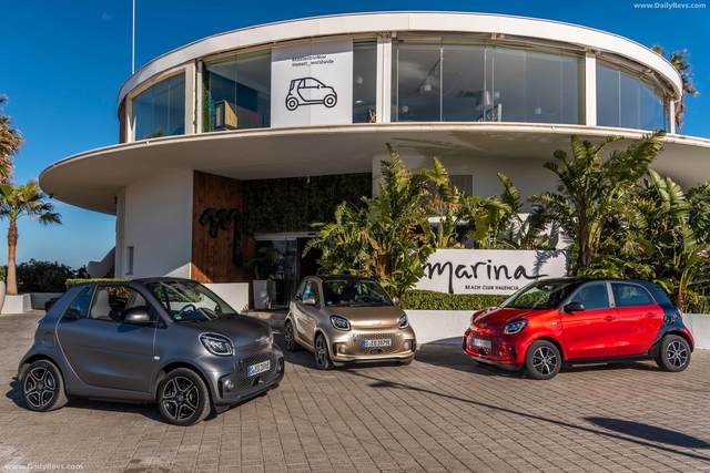 smart EQ fortwo cabrio 4k photo smart EQ fortwo cabrio modern 2020