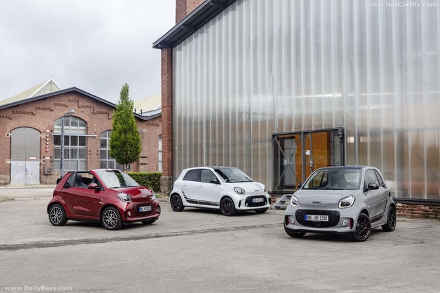 smart EQ fortwo coupe interior 2020 smart EQ fortwo coupe 4k restyling