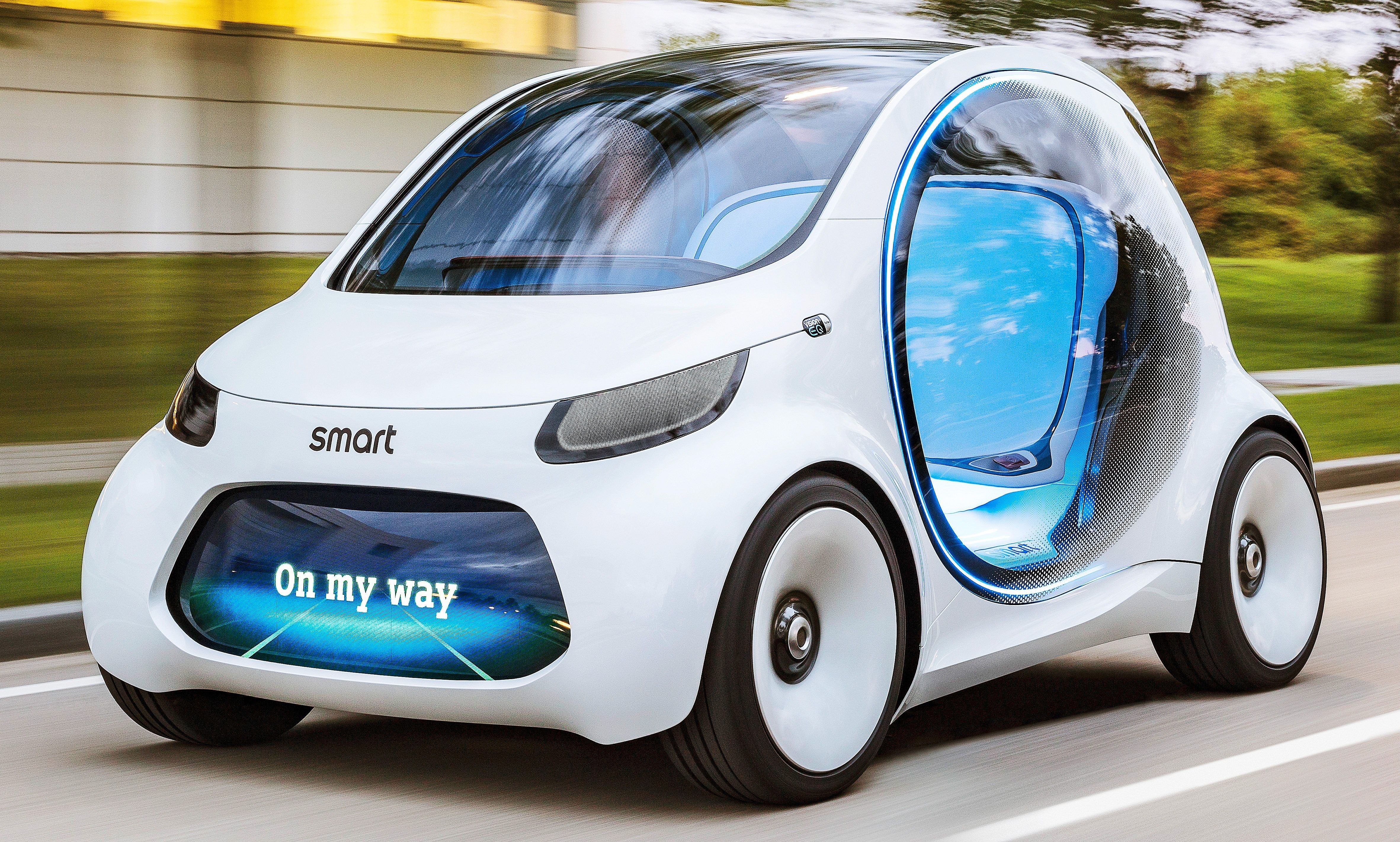 smart EQ fortwo coupe interior 2018