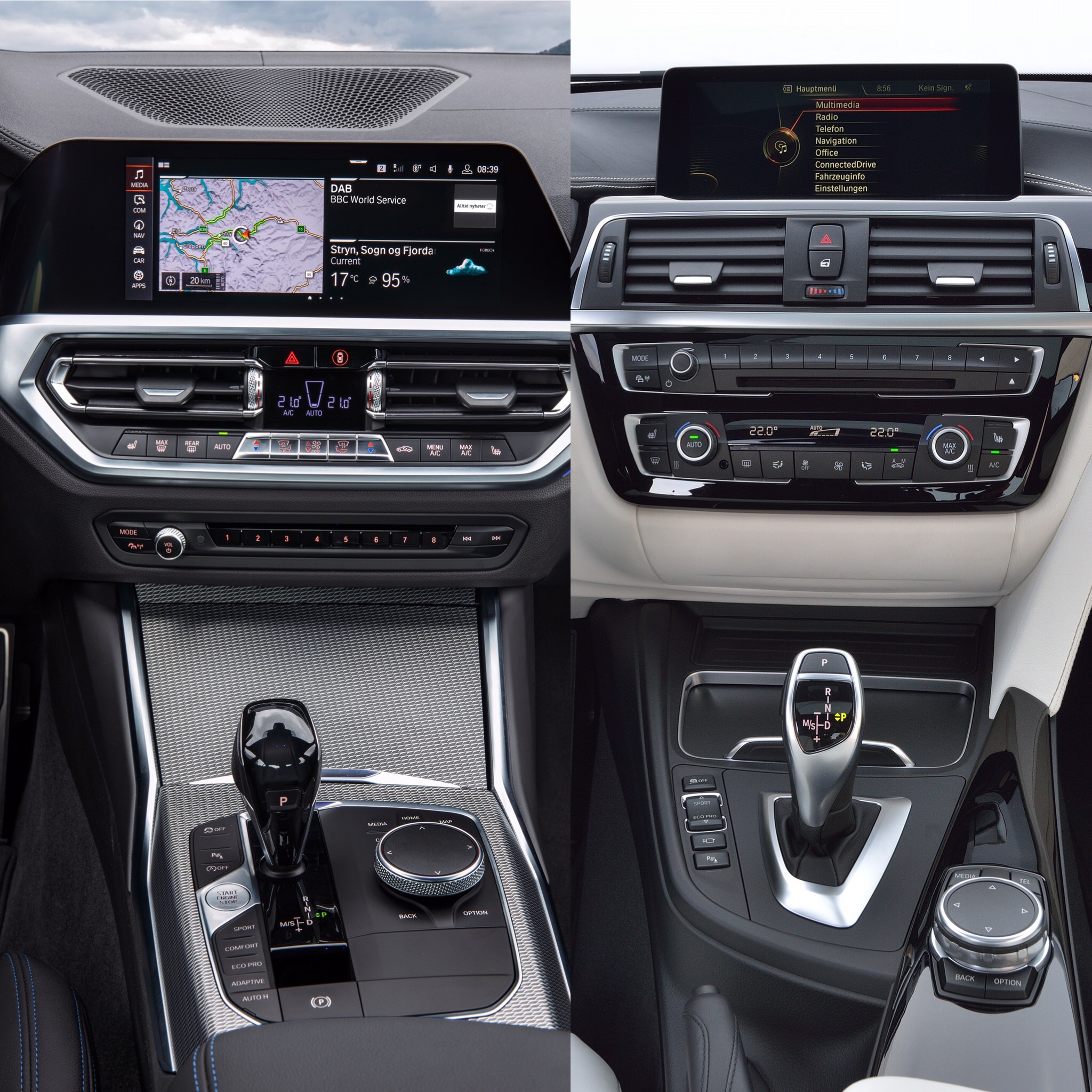 BMW 3 Series Sedan (G20) interior 2018