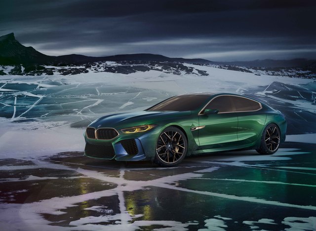 BMW M8 Gran Coupe (F93) 4k 2019