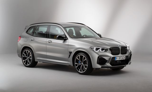BMW X3 M (F97) exterior restyling