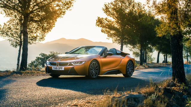 BMW i8 Roadster (I15) mod 2018
