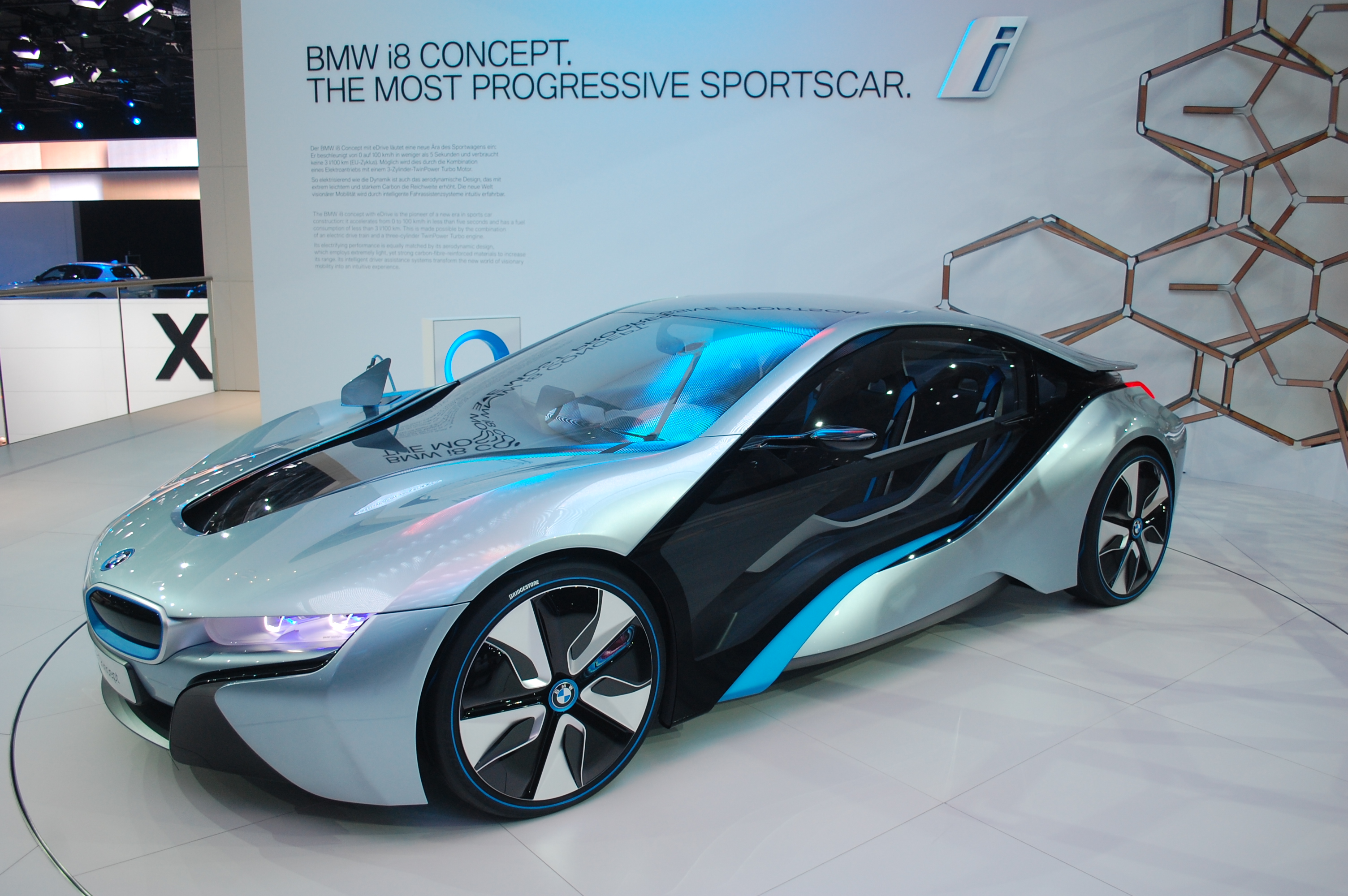 BMW I8 Coupe (I12) interior restyling