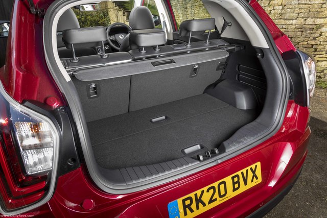 SsangYong Tivoli interior model