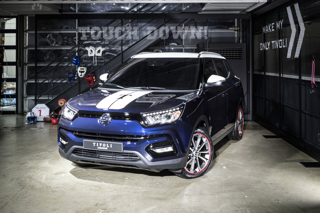 SsangYong Tivoli 4k photo SsangYong Tivoli suv big