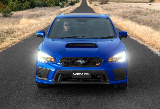 Subaru WRX STI exterior restyling