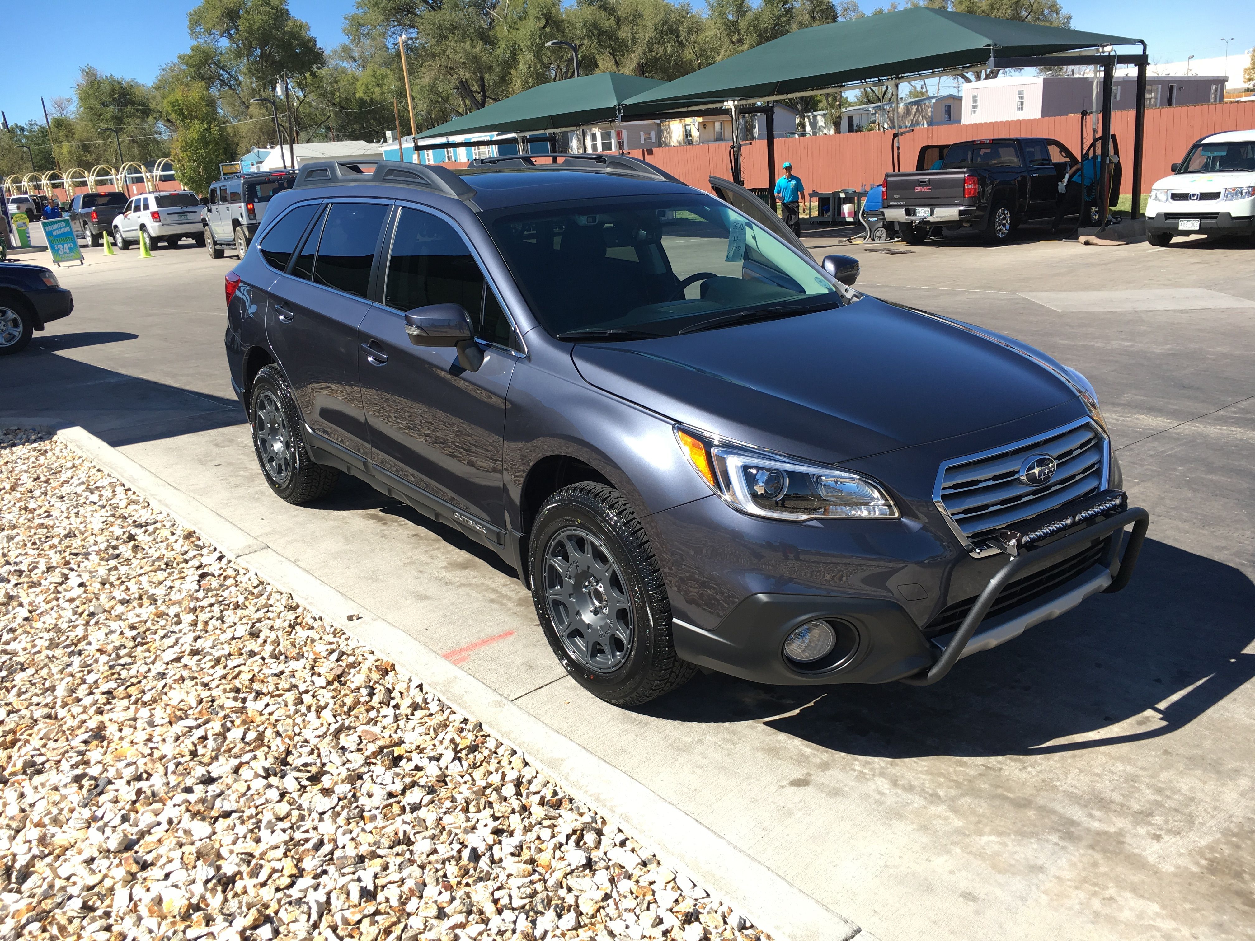 Subaru Outback mod restyling