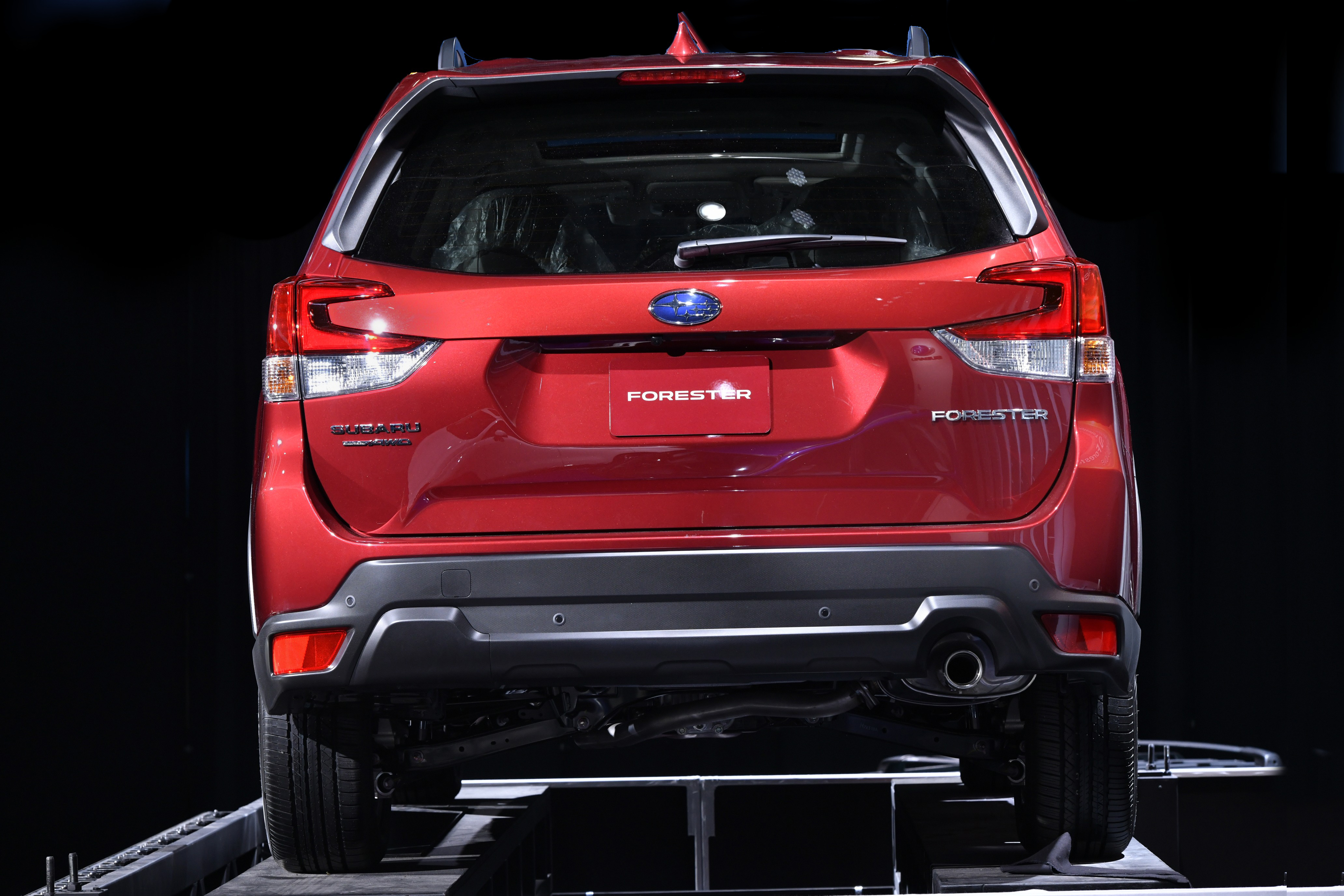 Subaru Forester interior restyling