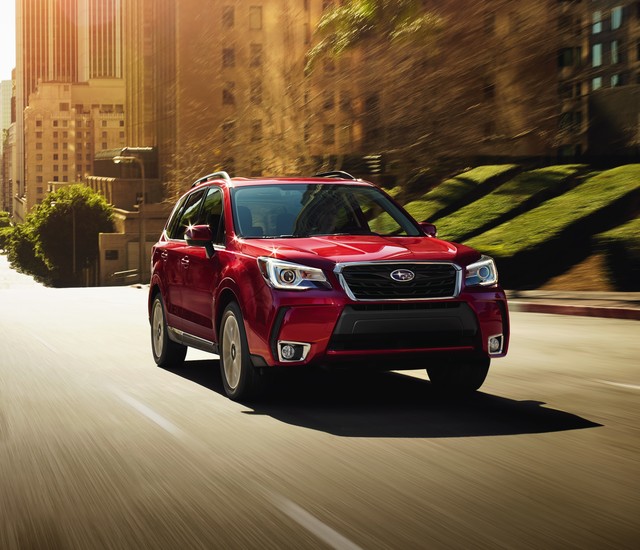 Subaru Forester exterior restyling Subaru Forester reviews specifications