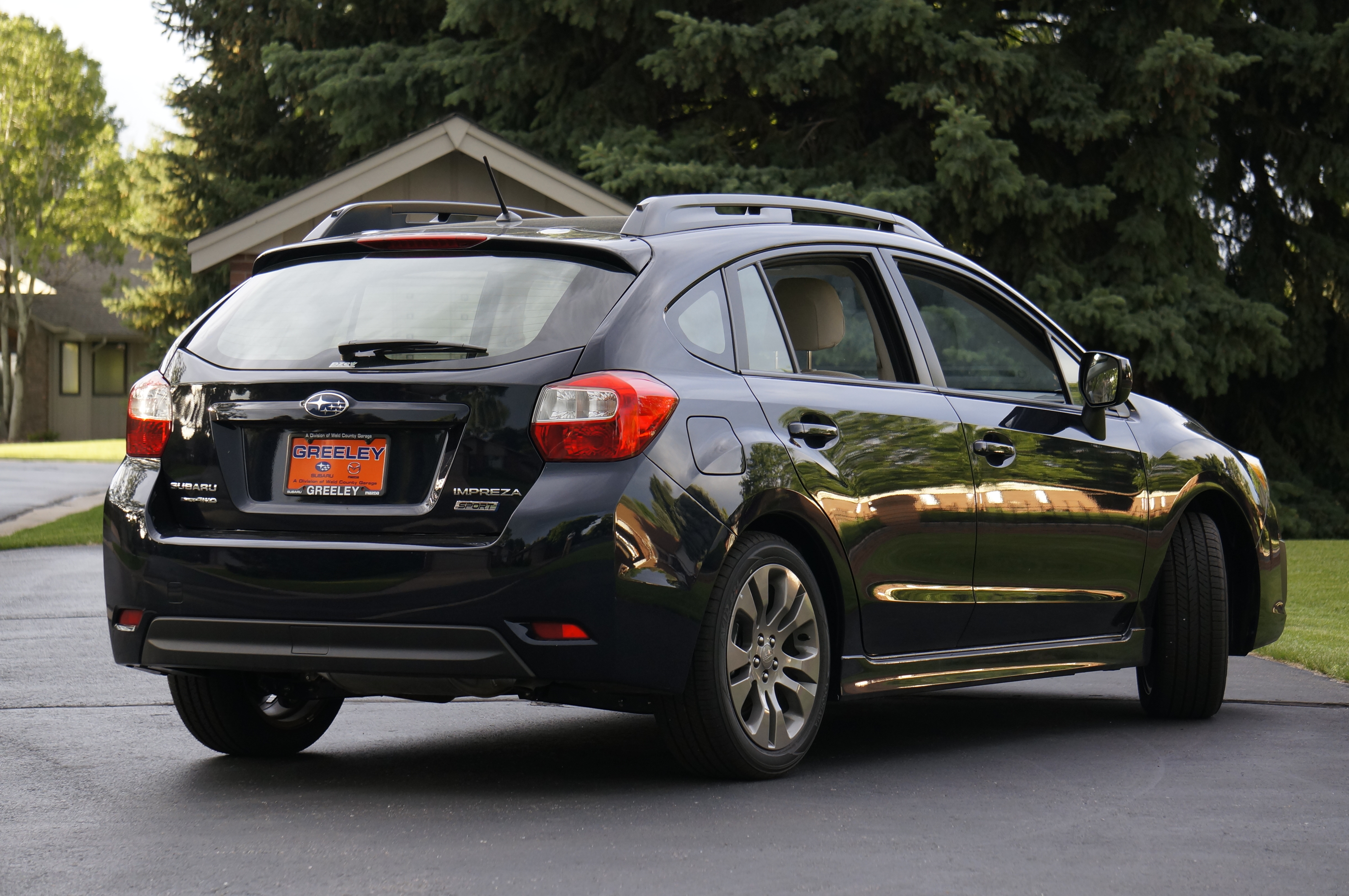 Subaru Impreza Hatchback exterior specifications