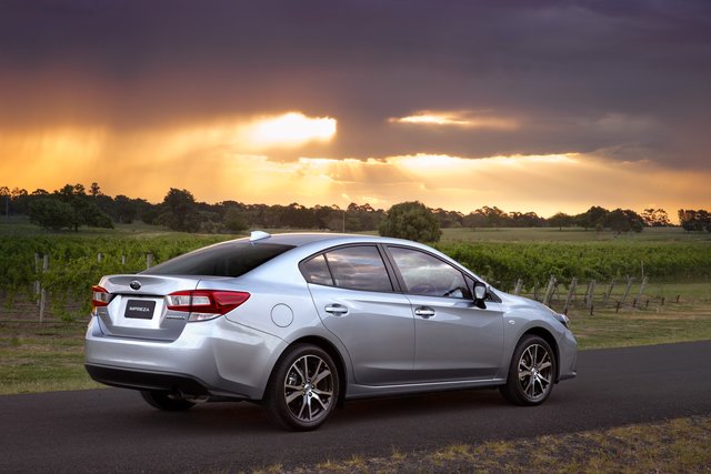 Subaru Impreza Sedan modern restyling