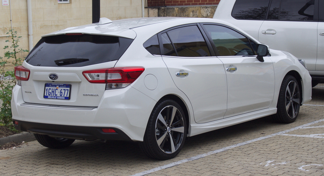 Subaru Impreza interior 2017