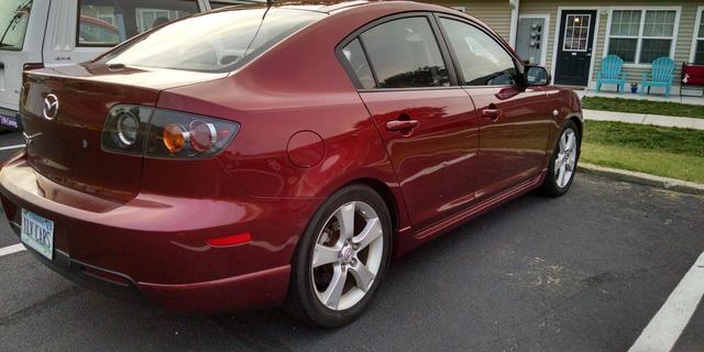 Mazda Mazda3 Sedan sedan model Mazda Mazda3 Sedan exterior specifications