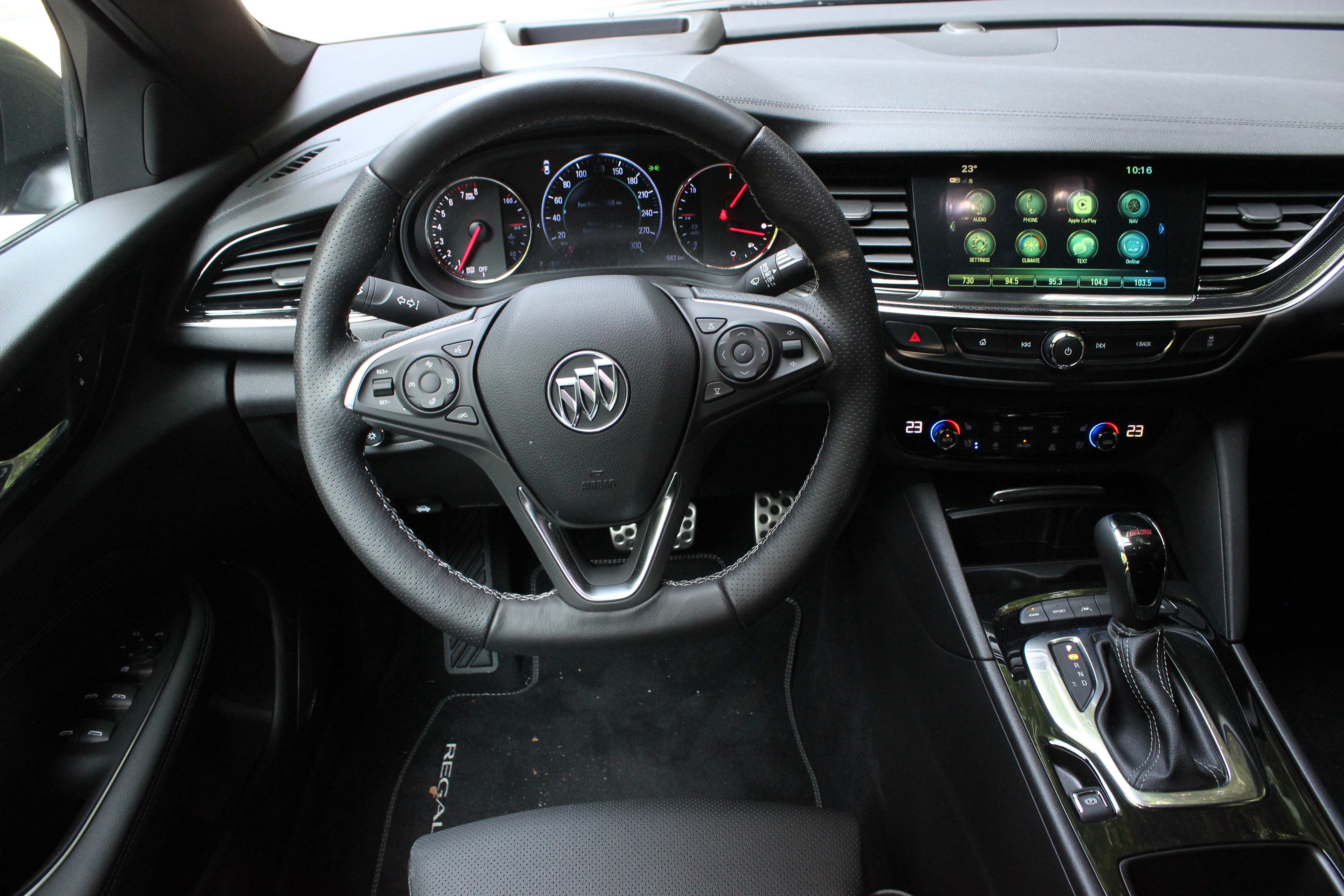 Buick Regal GS interior photo