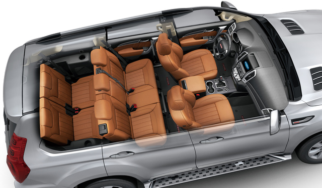 Great Wall Haval H2s modern restyling Great Wall Haval H2s suv big