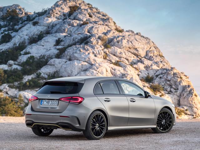 Mercedes A-Class (W177) exterior restyling