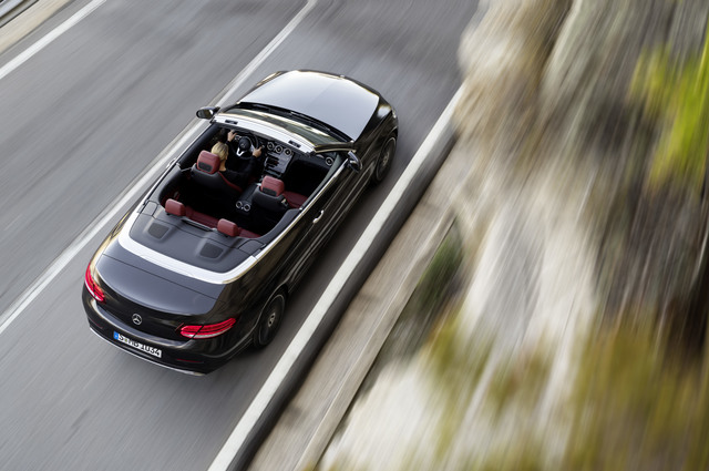 Mercedes C-Class Cabrio (A205) interior specifications