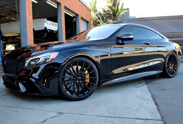 Mercedes C-Class Coupe (С205) 4k restyling