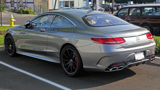 Mercedes S-Class (W222) interior model Mercedes S-Class (W222) 4k 2017