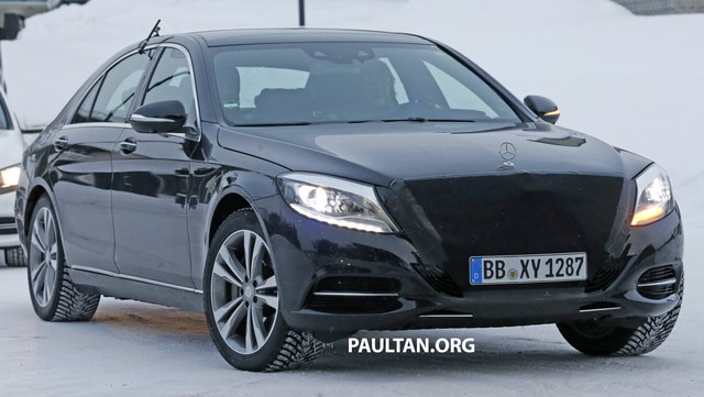 Mercedes S-Class (W222) sedan big Mercedes S-Class (W222) modern restyling