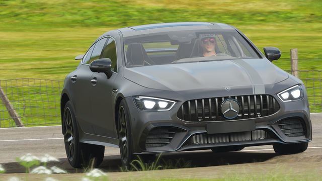 Mercedes AMG GT 4-Door Coupe (X290) exterior 2018 Mercedes AMG GT 4-Door Coupe (X290) modern big