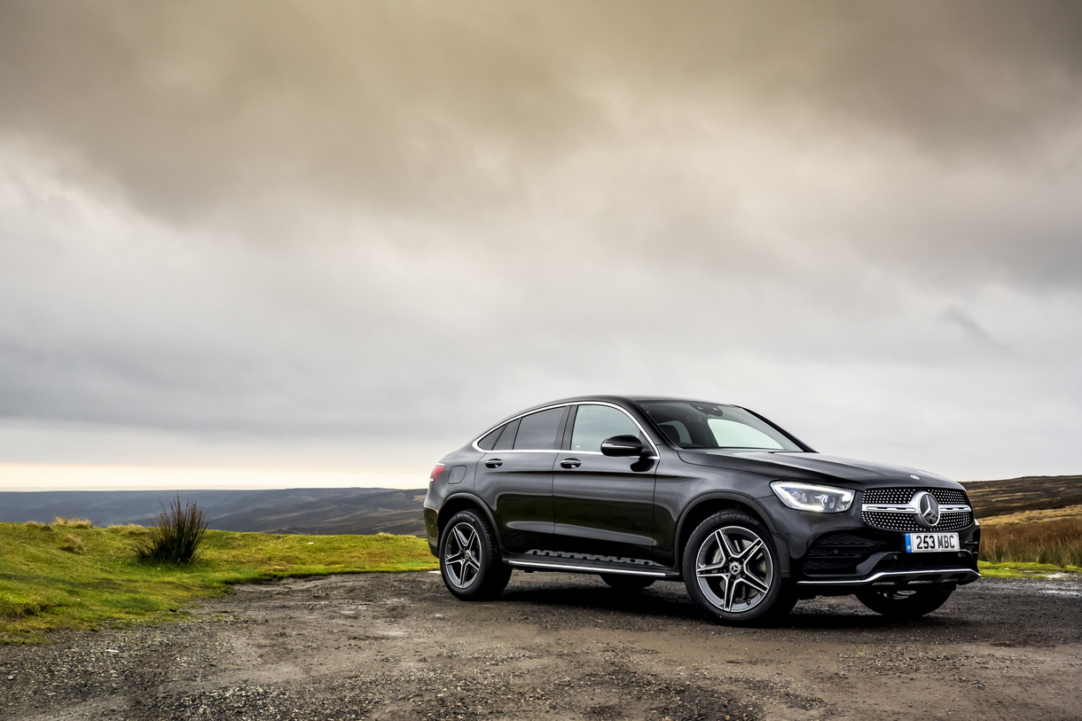 Mercedes GLK Coupe 2020 Р±РµР»С‹Р№