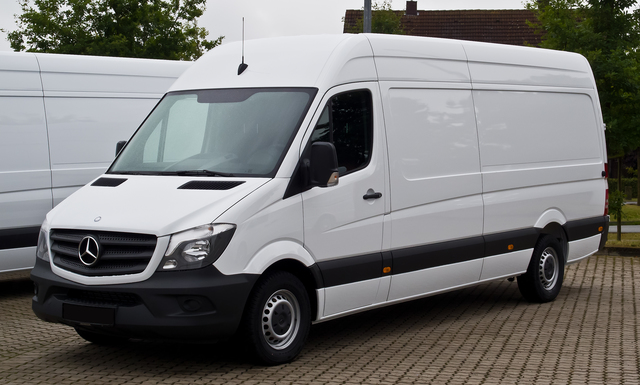Mercedes Sprinter Kastenwagen (W907) interior model Mercedes Sprinter Kastenwagen (W907) van big