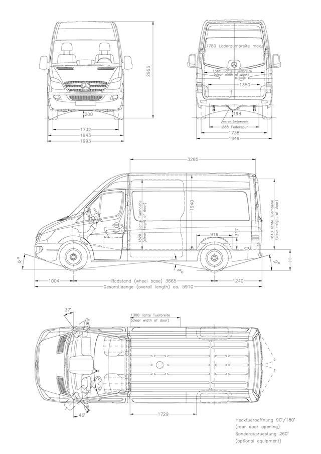 Mercedes Sprinter Kastenwagen (W907) best restyling Mercedes Sprinter Kastenwagen (W907) hd model