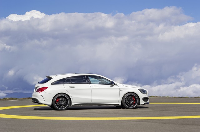 Mercedes CLA Shooting Brake (X117) 4k 2016