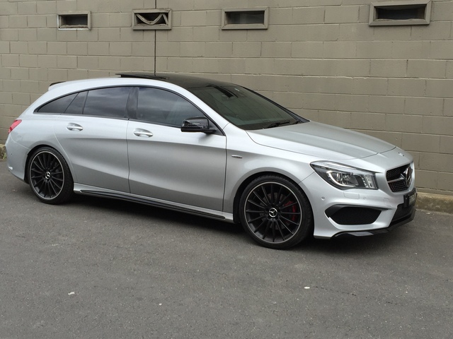Mercedes CLA Shooting Brake (X117) modern big