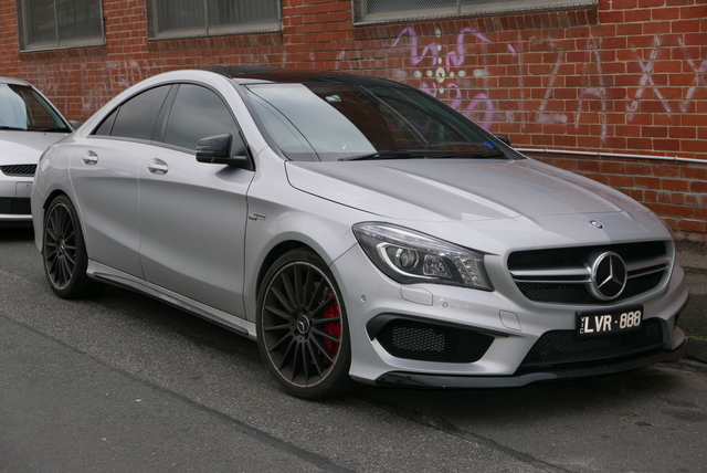 Mercedes CLA-Class (C117) accessories 2018 Mercedes CLA-Class (C117) exterior restyling