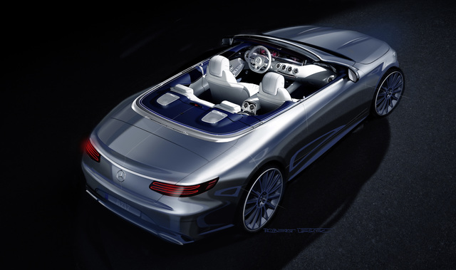 Mercedes S-Class Cabriolet (A217) interior 2017
