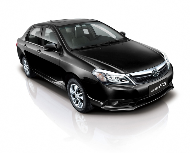 BYD F3 exterior model