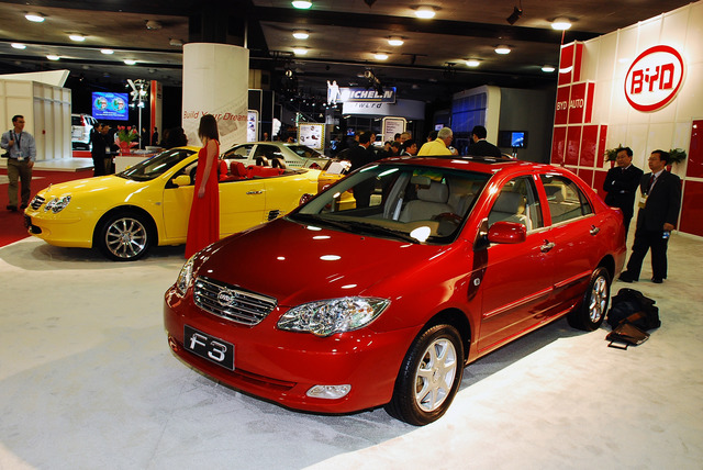 BYD F3 interior restyling