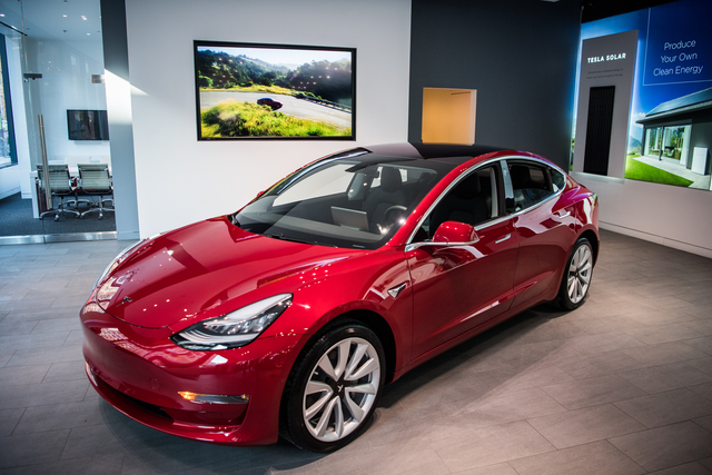 Tesla Model 3 reviews 2017 Tesla Model 3 interior big